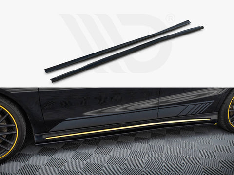 Mercedes-AMG CLA 45 C117 Facelift Side Skirts Diffusers - Maxton Design