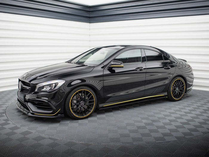 Mercedes-AMG CLA 45 C117 Facelift Side Skirts Diffusers - Maxton Design