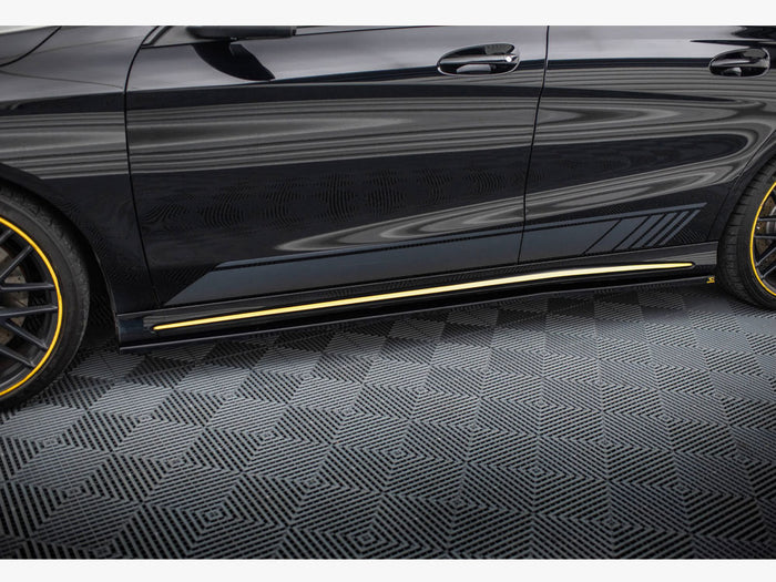 Mercedes-AMG CLA 45 C117 Facelift Side Skirts Diffusers - Maxton Design