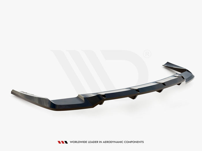Mercedes-AMG CLA 45 C117 Facelift Rear Splitter (Vertical Bars) - Maxton Design