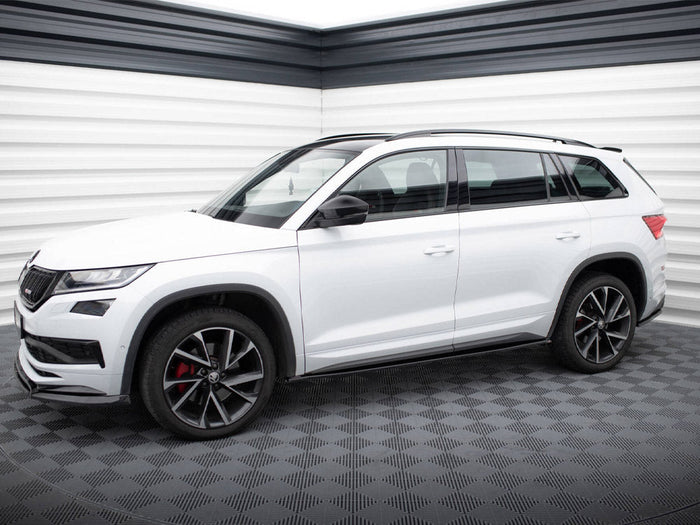 Maxton Design - SIDE SKIRTS DIFFUSERS SKODA KODIAQ SPORTLINE / RS (2017-2021)
