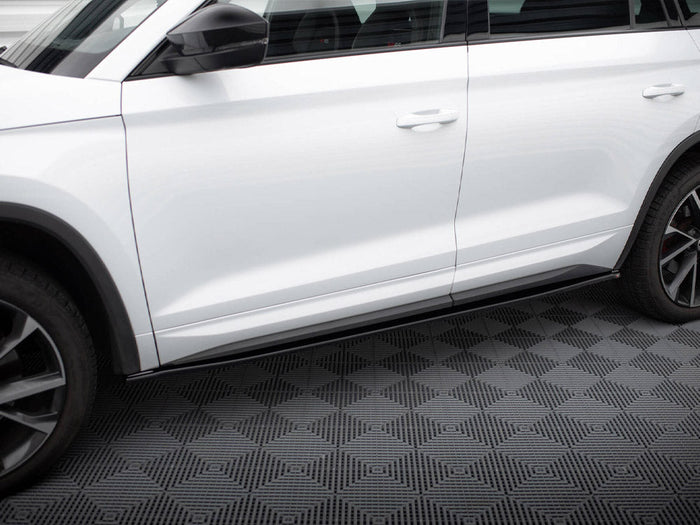 Maxton Design - SIDE SKIRTS DIFFUSERS SKODA KODIAQ SPORTLINE / RS (2017-2021)