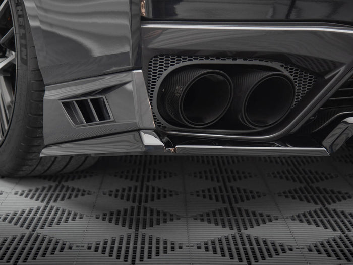 Nissan GTR R35 Facelift Rear Side Splitters - Maxton Design