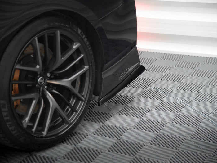 Nissan GTR R35 Facelift Rear Side Splitters - Maxton Design