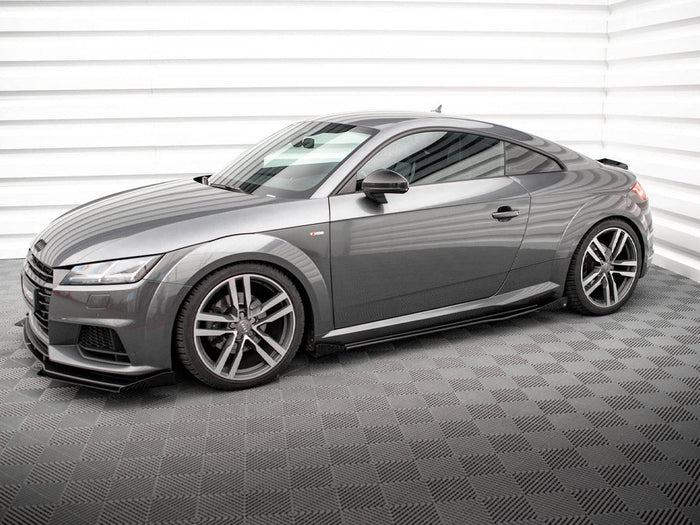 Maxton Design - STREET PRO SIDE SKIRTS DIFFUSERS + FLAPS AUDI TT S / S-LINE 8S
