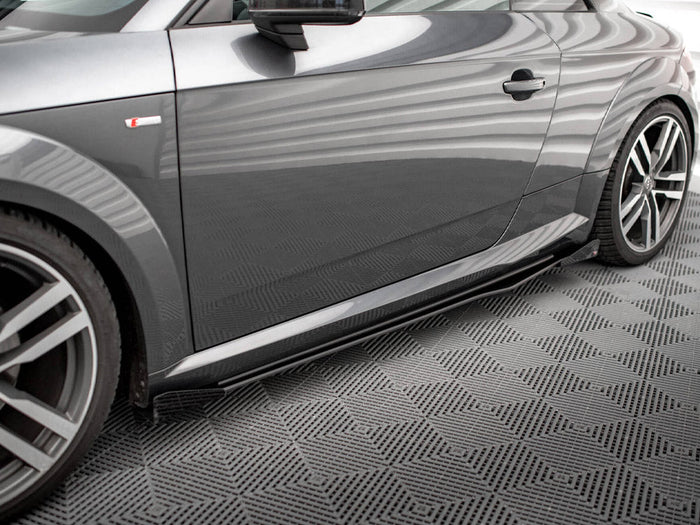Maxton Design - STREET PRO SIDE SKIRTS DIFFUSERS + FLAPS AUDI TT S / S-LINE 8S
