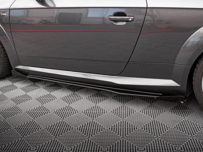 Maxton Design - STREET PRO SIDE SKIRTS DIFFUSERS + FLAPS AUDI TT S / S-LINE 8S