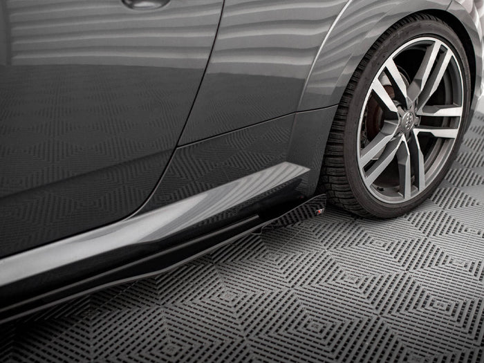 Maxton Design - STREET PRO SIDE SKIRTS DIFFUSERS + FLAPS AUDI TT S / S-LINE 8S