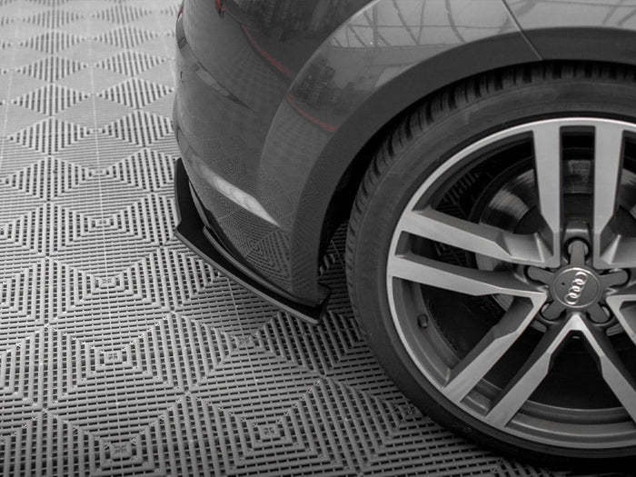 Maxton Design - STREET PRO REAR SIDE SPLITTERS AUDI TT S-LINE 8S
