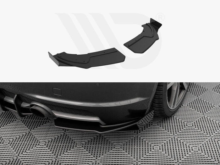 Maxton Design - STREET PRO REAR SIDE SPLITTERS + FLAPS AUDI TT S-LINE 8S