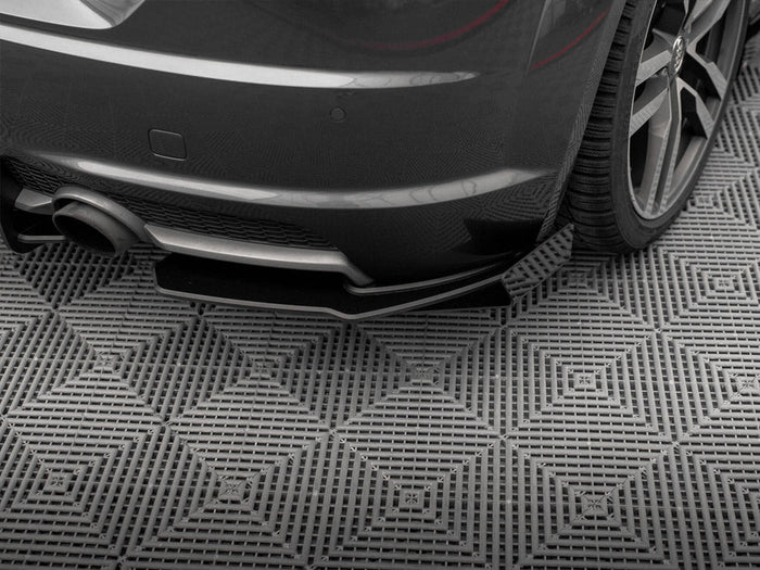 Maxton Design - STREET PRO REAR SIDE SPLITTERS + FLAPS AUDI TT S-LINE 8S