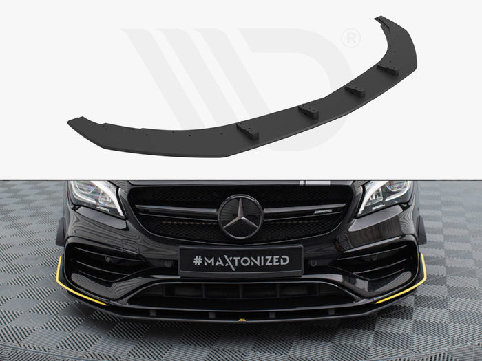 Maxton Design - STREET PRO FRONT SPLITTER MERCEDES-AMG CLA 45 AERO C117 FACELIFT