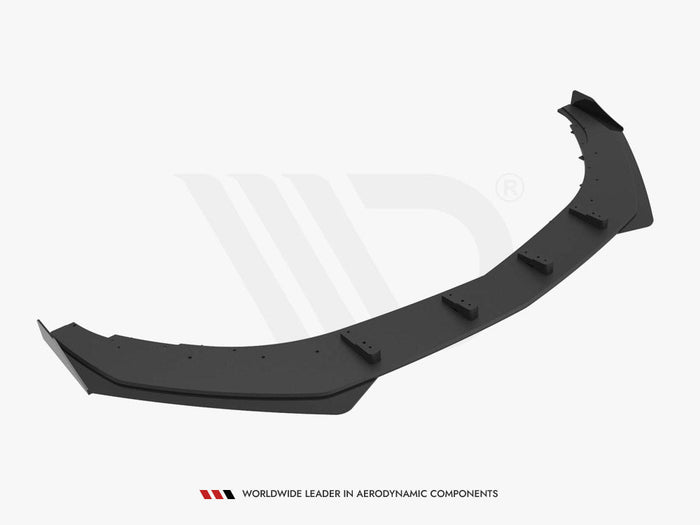 Maxton Design - STREET PRO FRONT SPLITTER + FLAPS MERCEDES-AMG CLA 45 AERO C117 FACELIFT