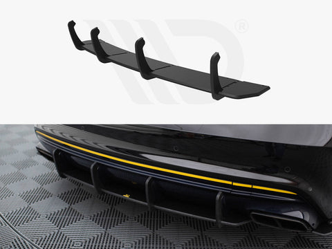 Maxton Design - STREET PRO REAR DIFFUSER MERCEDES-AMG CLA 45 C117 FACELIFT