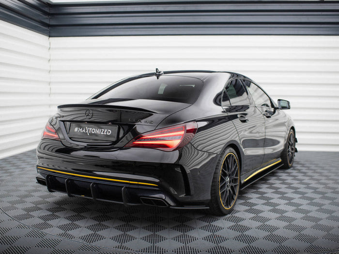 Maxton Design - STREET PRO REAR DIFFUSER MERCEDES-AMG CLA 45 C117 FACELIFT