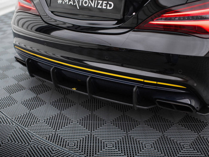 Maxton Design - STREET PRO REAR DIFFUSER MERCEDES-AMG CLA 45 C117 FACELIFT