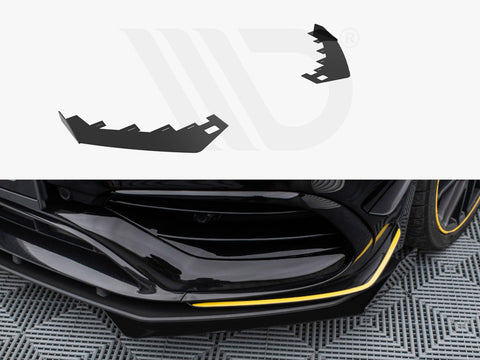 Mercedes-AMG CLA 45 Aero C117 Facelift Front Flaps - Maxton Design