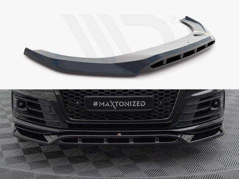 Audi SQ7 / Q7 S-Line Mk2 Front Splitter V.2 - Maxton Design