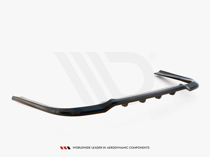 Rear Splitter (Vertical Bars) Mercedes-Benz S AMG-Line W222 Facelift - Maxton Design
