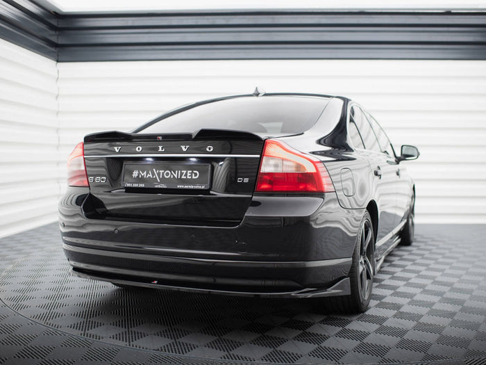 Volvo S80 Mk2 Central Rear Splitter - Maxton Design