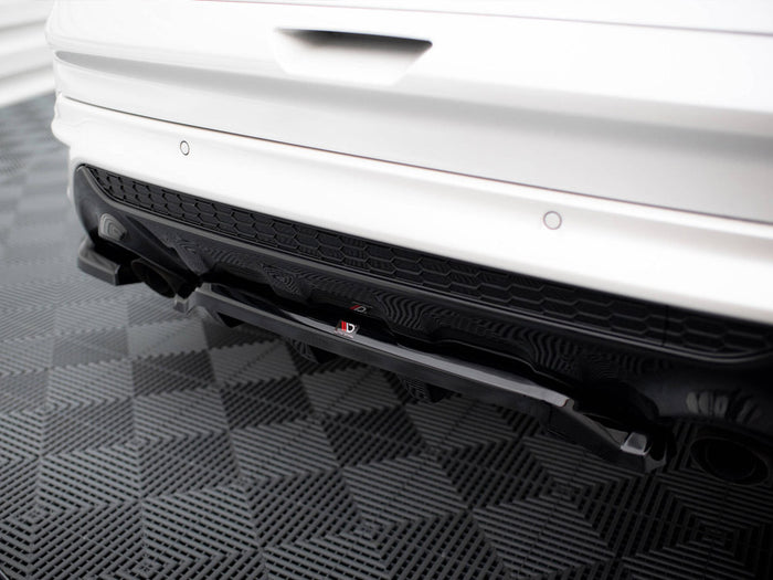 Ford Kuga ST-Line Mk2 Central Rear Splitter (Vertical Bars) - Maxton Design