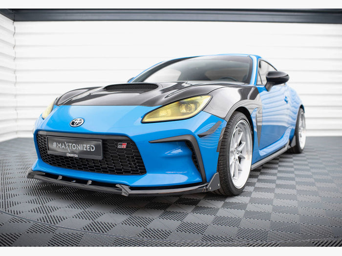 Maxton Design - Front Splitter V.1 + Flaps Toyota GR86 Mk1