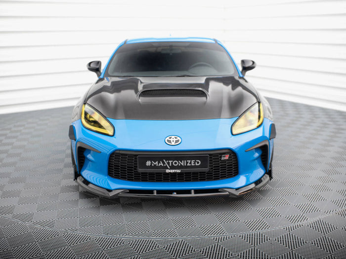Maxton Design - Front Splitter V.1 + Flaps Toyota GR86 Mk1