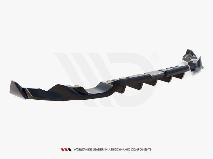 Toyota GR86 Mk1 Rear Splitter (Vertical Bars) V.3 - Maxton Design