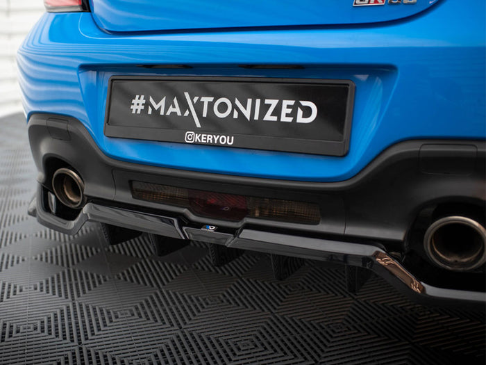 Toyota GR86 Mk1 Rear Splitter (Vertical Bars) V.3 - Maxton Design