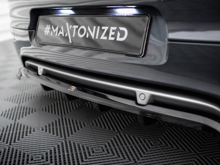 Renault Megane GT Mk3 Facelift Rear Splitter (Vertical Bars) - Maxton Design