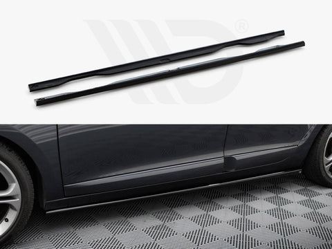 Renault Megane GT Mk3 Facelift Side Skirts Diffusers - Maxton Design