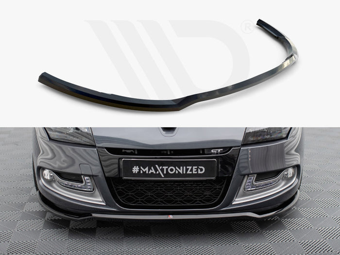 Renault Megane GT Mk3 Facelift Front Splitter V.1 - Maxton Design