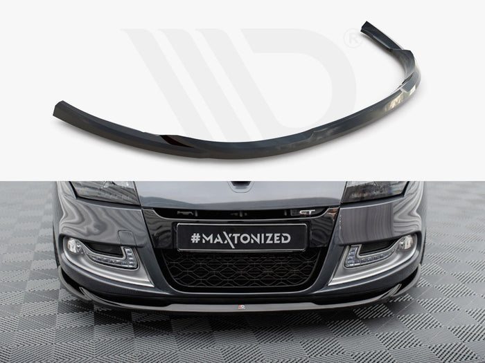 Renault Megane GT Mk3 Facelift Front Splitter V.2 - Maxton Design