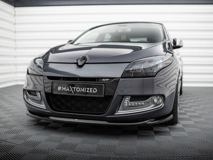 Renault Megane GT Mk3 Facelift Front Splitter V.2 - Maxton Design
