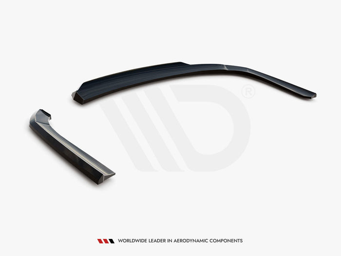 Kia Optima Mk3 Central Rear Splitter (Vertical Bars) - Maxton Design