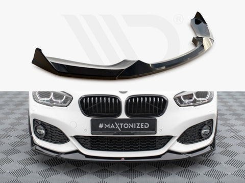 BMW 1 M-Pack / M140i F20 Facelift Front Splitter V.4 CSL Look - Maxton Design