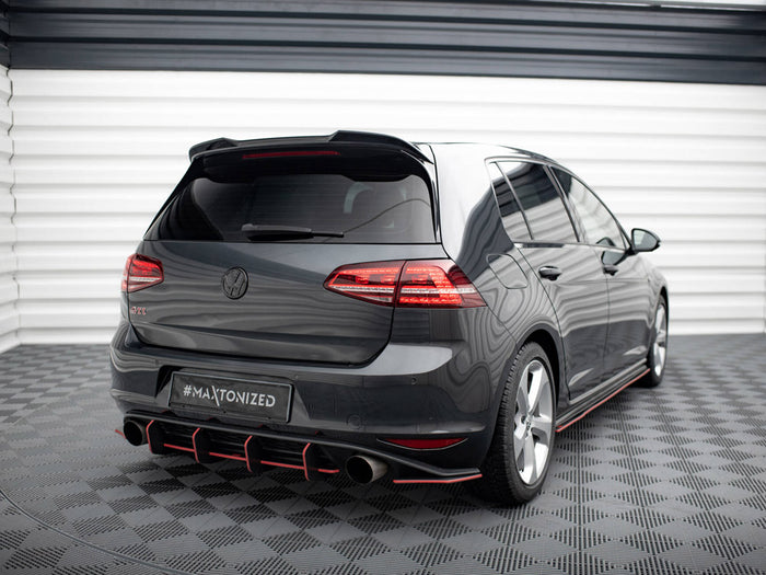 Volkswagen Golf R / R-Line / GTI Mk7 Spoiler CAP 3D - Maxton Design