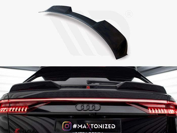 Maxton Design - Lower Spoiler CAP 3D Audi Q8 / RSQ8 / SQ8 / Q8 S-Line Mk1