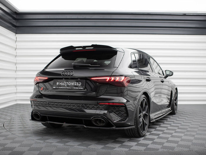 Audi RS3 Sportback 8Y Central Rear Splitter - Maxton Design