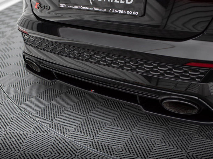 Audi RS3 Sportback 8Y Central Rear Splitter - Maxton Design