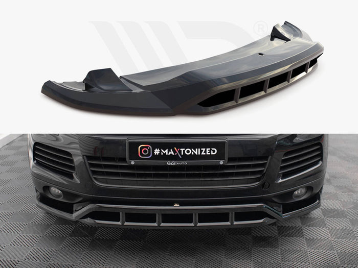 Volkswagen Touareg Mk2 Front Splitter - Maxton Design
