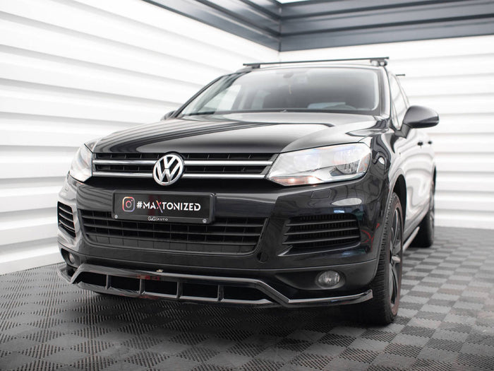 Volkswagen Touareg Mk2 Front Splitter - Maxton Design