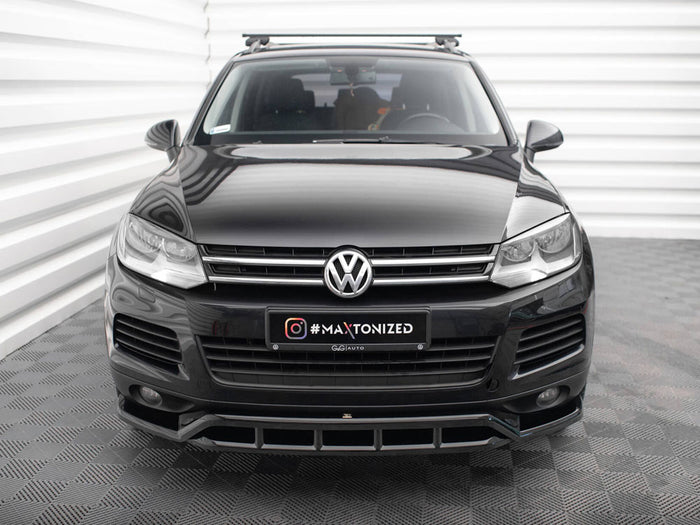 Volkswagen Touareg Mk2 Front Splitter - Maxton Design