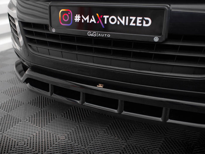 Volkswagen Touareg Mk2 Front Splitter - Maxton Design