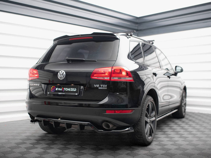 Volkswagen Touareg Mk2 Rear Splitter (Vertical Bars) - Maxton Design