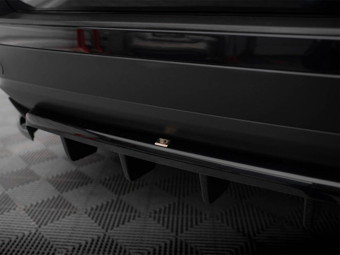 Volkswagen Touareg Mk2 Rear Splitter (Vertical Bars) - Maxton Design