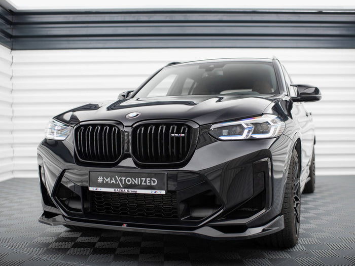 BMW X3 M F97 Facelift Front Splitter V.2 - Maxton Design