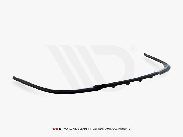 BMW 7 F01 Central Rear Splitter (Vertical Bars) - Maxton Design