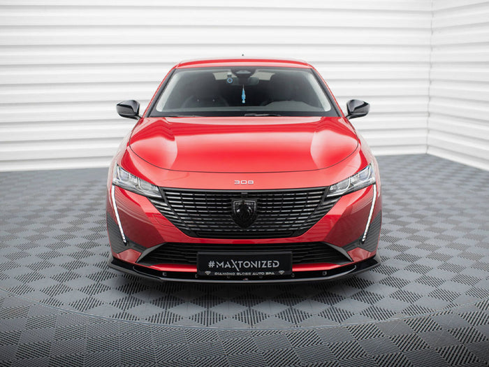 Peugeot 308 Mk3 Front Splitter V.1 - Maxton Design