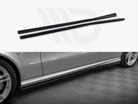 Side Skirts Diffusers Mercedes-Benz E 55 AMG W211 - Maxton Design